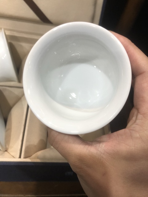 古玩陶瓷（精品主人杯）創(chuàng)匯-甜白釉-大號(hào)主人杯一組拍賣，當(dāng)前價(jià)格430元
