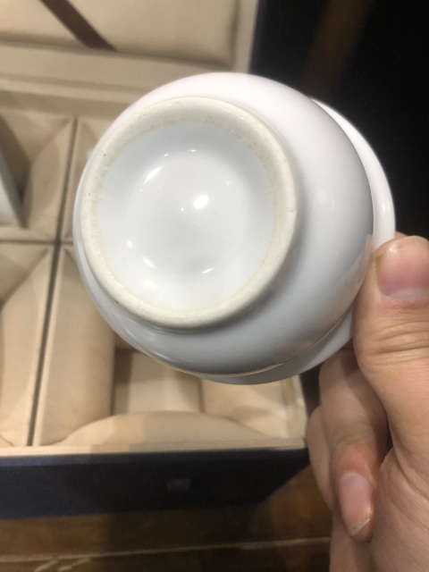 古玩陶瓷（精品主人杯）創(chuàng)匯-甜白釉-大號(hào)主人杯一組拍賣，當(dāng)前價(jià)格430元