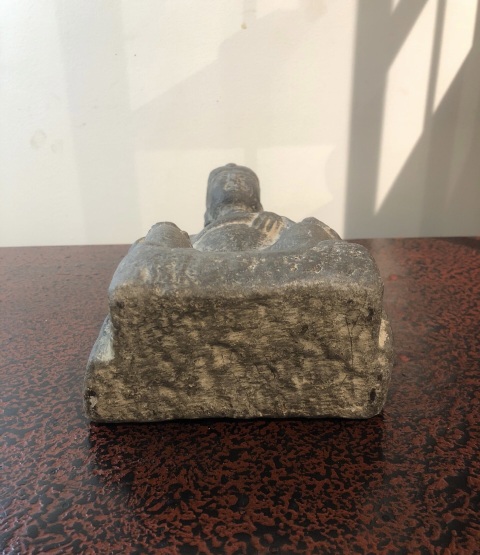 古玩雜項青石雕文官像拍賣，當前價格38888元