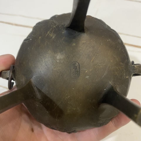 古玩雜項銅爐拍賣，當前價格1200元