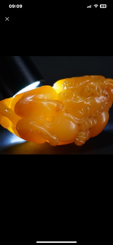 古玩雜項壽山芙蓉石獅子繡球擺件拍賣，當前價格2800元