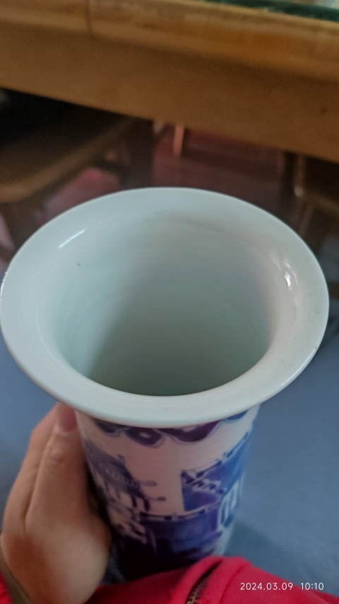 古玩陶瓷光緒 青花江西十景通景箭筒拍賣,當(dāng)前價(jià)格2480元