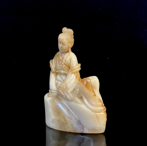古玩雜項壽山石擺件拍賣,當前價格1399元