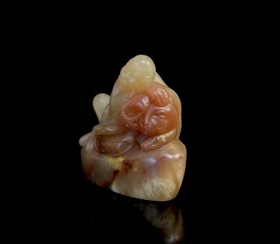 古玩雜項(xiàng)壽山石擺件拍賣，當(dāng)前價(jià)格1399元