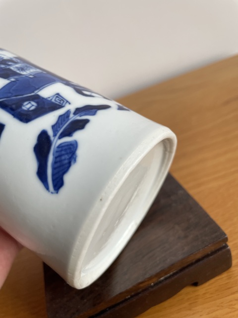 古玩陶瓷博古清供筆筒拍賣,當前價格6000元