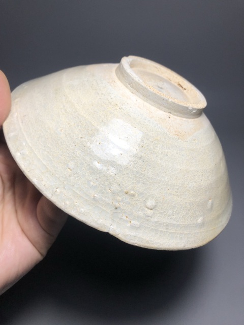 古玩陶瓷刻花蓖紋影青碗拍賣,當前價格3000元