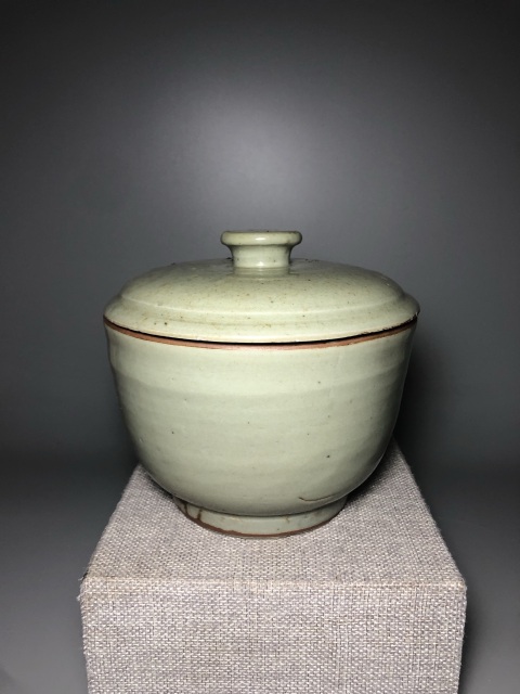 古玩陶瓷(明代)精品龍泉窯青釉大蓋缽(收藏級)拍賣,當(dāng)前價格1888元