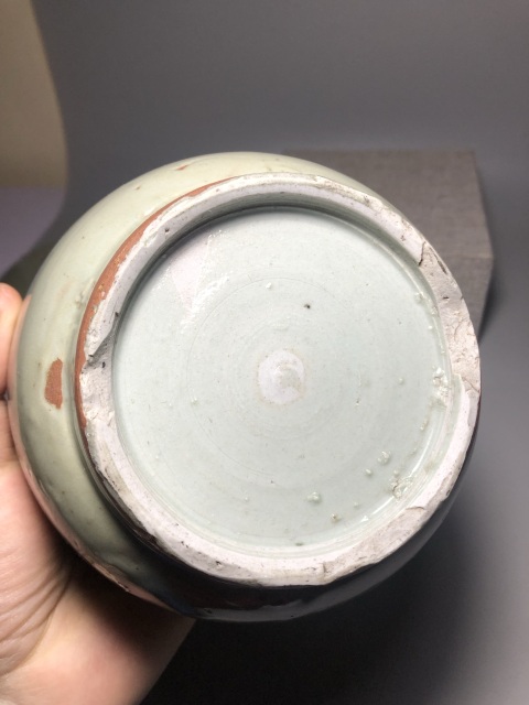 古玩陶瓷(明代)精品龍泉窯青釉大蓋缽(收藏級)拍賣,當(dāng)前價格1888元