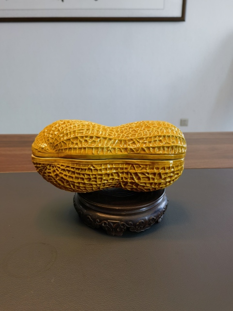 古玩陶瓷創匯?“花生”擺件(寓意好)拍賣,當前價格999元
