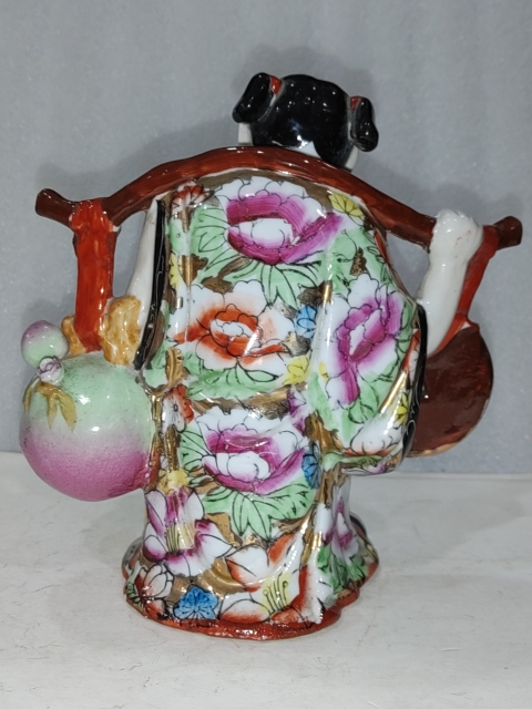 古玩陶瓷創(chuàng)匯·粉彩招財(cái)童子擺件真品鑒賞圖