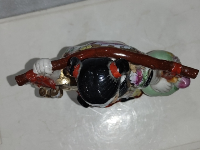 古玩陶瓷創(chuàng)匯·粉彩招財(cái)童子擺件真品鑒賞圖
