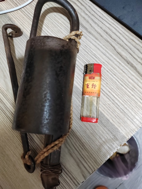 古玩雜項清代大鐵鎖拍賣,當前價格766元