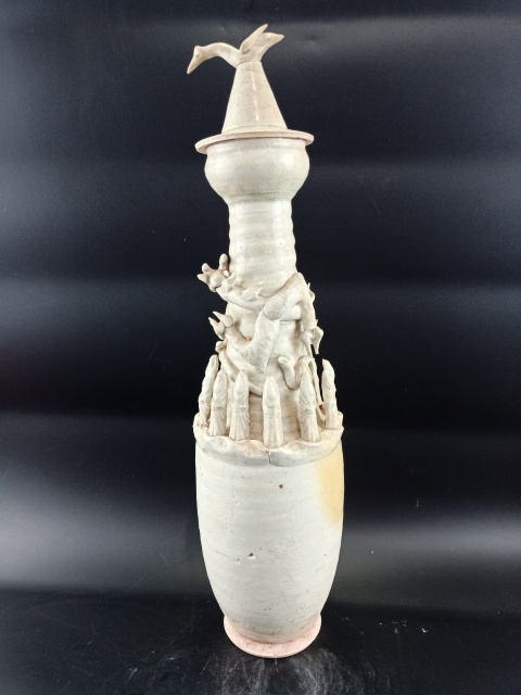 古玩陶瓷【館藏級(jí)重器】宋代:影青釉貼塑人物龍紋塔式罐【收藏重器】【龍紋級(jí)別比較高】拍賣(mài),當(dāng)前價(jià)格0元