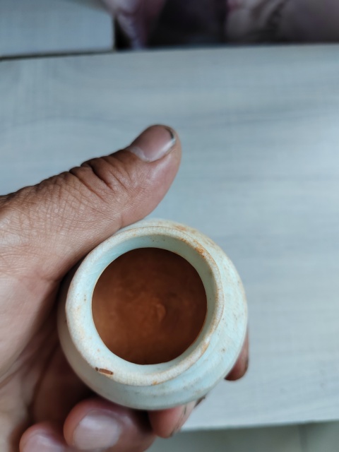 古玩陶瓷青白釉水盂拍賣,當前價格466元