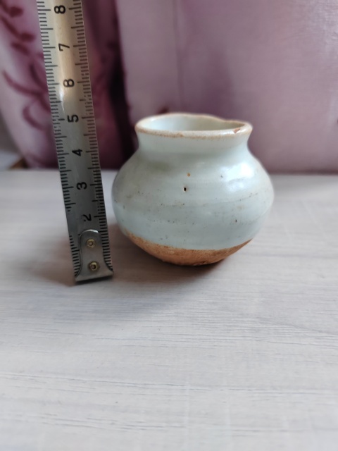 古玩陶瓷青白釉水盂拍賣,當前價格466元