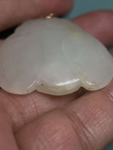 古玩玉器鑲嵌明代白玉蟬拍賣,當前價格16800元