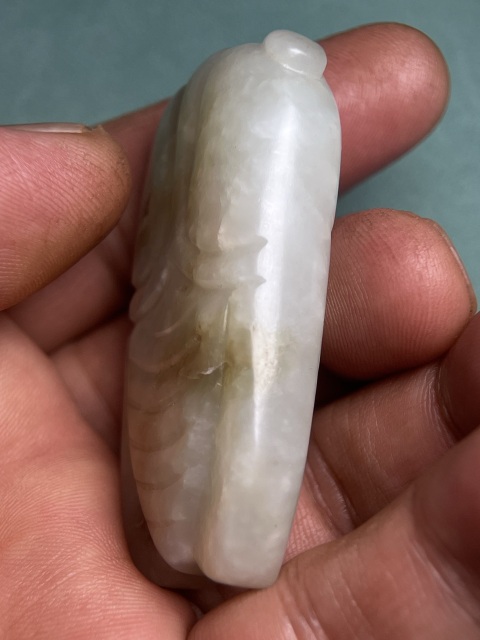 古玩玉器明代佩蟬拍賣，當前價格8600元