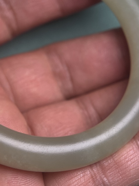 古玩玉器紅沁玉鐲子拍賣，當(dāng)前價(jià)格7600元