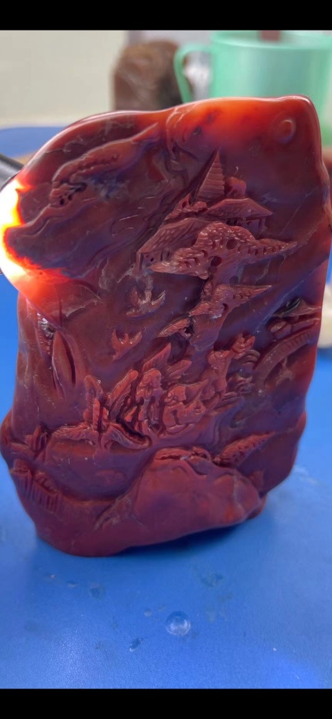 古玩雜項壽山石擺件拍賣，當前價格600元