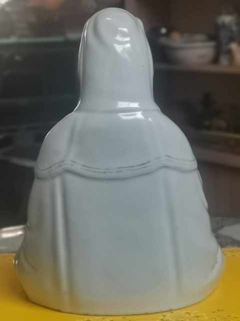古玩陶瓷白釉送子觀音造像拍賣，當前價格8866元