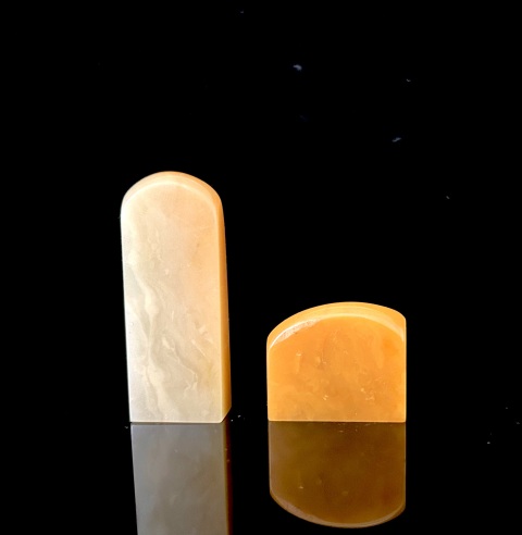 古玩雜項老撾田黃石一組拍賣，當前價格299元