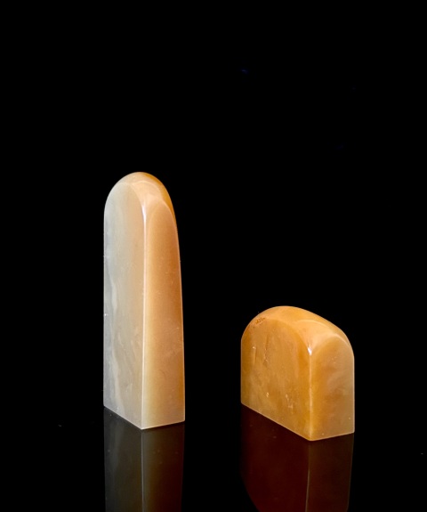 古玩雜項老撾田黃石一組拍賣，當前價格299元