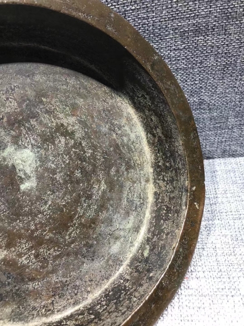 古玩銅器明清山西銅底座拍賣，當(dāng)前價格3900元