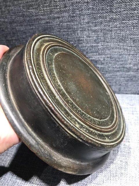 古玩銅器明清山西銅底座拍賣，當(dāng)前價格3900元