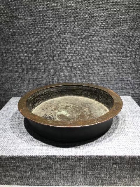 古玩銅器明清山西銅底座拍賣，當(dāng)前價格3900元