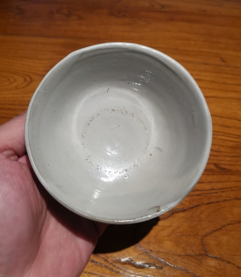 古玩陶瓷金元白釉盞拍賣,當前價格600元