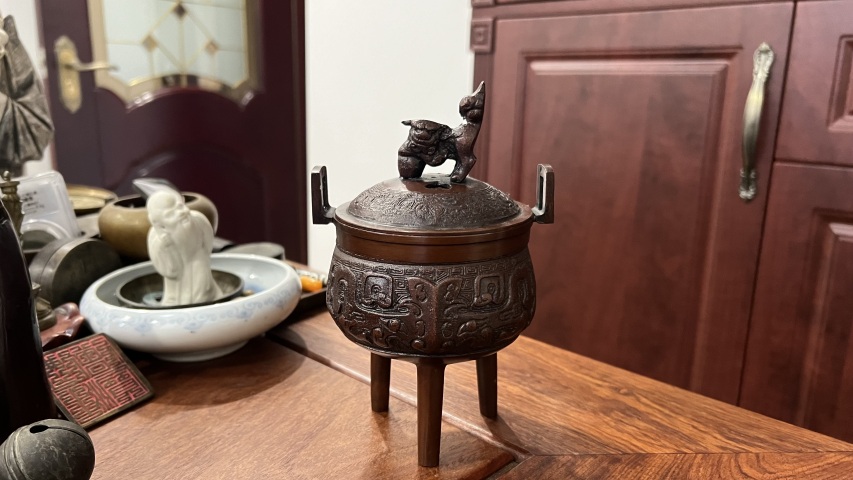 古玩雜項(xiàng)清代香爐拍賣，當(dāng)前價(jià)格499元