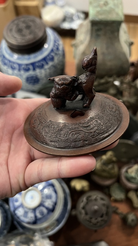 古玩雜項(xiàng)清代香爐拍賣，當(dāng)前價(jià)格499元