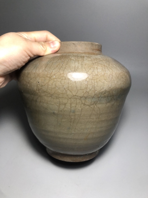 古玩陶瓷【明代】龍泉青瓷蓋罐【頂級玻璃釉】拍賣,當前價格0元