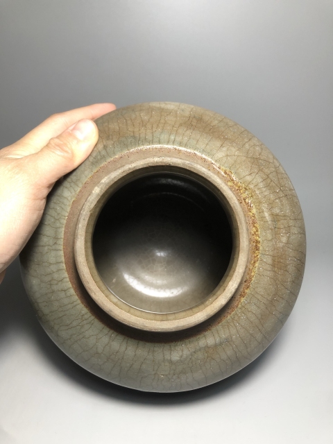 古玩陶瓷【明代】龍泉青瓷蓋罐【頂級玻璃釉】拍賣,當前價格0元