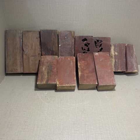 古玩雜項漆金雕花木件拍賣，當前價格500元