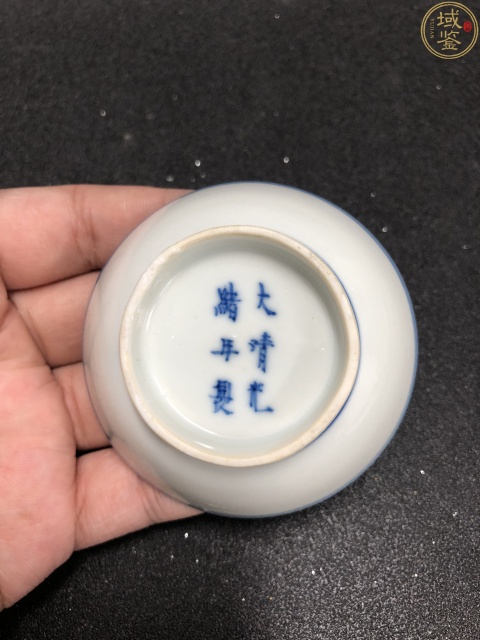 古玩陶瓷一對大清光緒年製本朝官窯款青花纏枝花卉筆添拍賣,當(dāng)前價格2980元