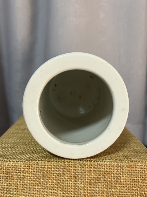 古玩陶瓷大小二喬仕女紋粉彩筆筒拍賣，當前價格2600元
