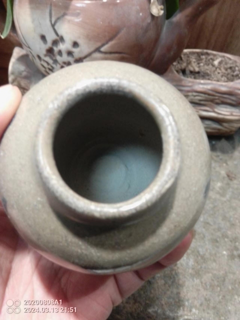 古玩陶瓷明代青花小罐拍賣，當(dāng)前價格226元