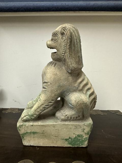 古玩陶瓷元明獅子拍賣，當前價格5555元
