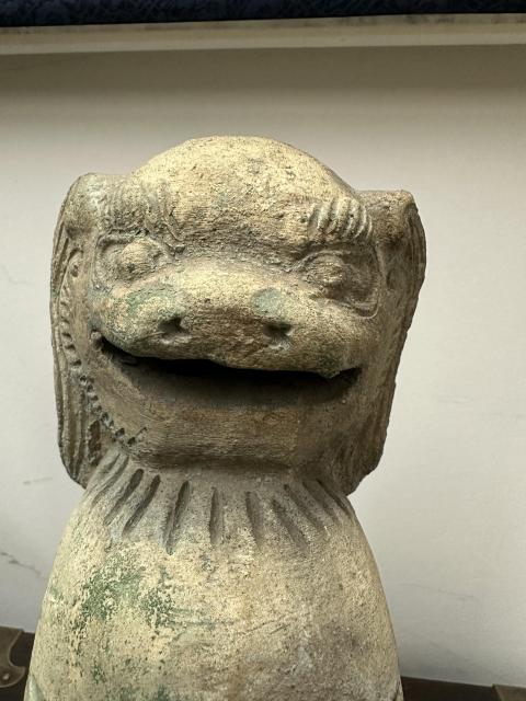 古玩陶瓷元明獅子拍賣，當前價格5555元