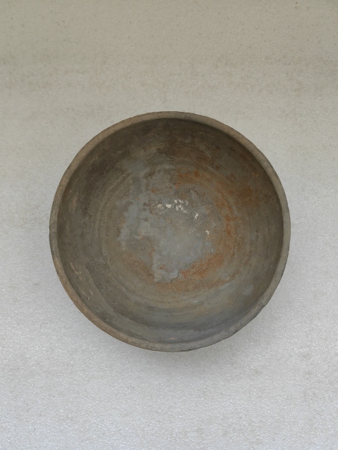 古玩陶瓷灰陶碗拍賣,當前價格550元
