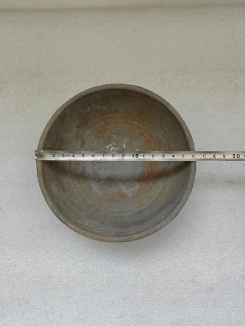 古玩陶瓷灰陶碗拍賣,當前價格550元