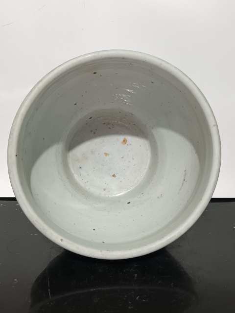 古玩陶瓷晚清花卉紋馬蹄尊拍賣,當前價格2980元