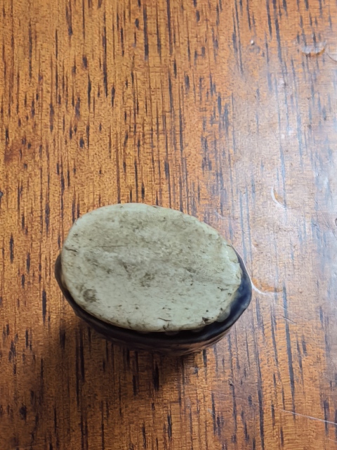 古玩陶瓷清晚霽藍釉印花雙系藥瓶拍賣，當前價格333元