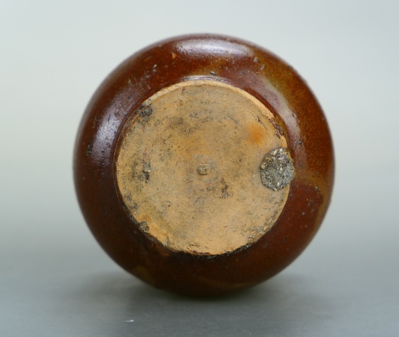 古玩陶瓷清.紫金釉獅耳琴爐拍賣，當前價格850元