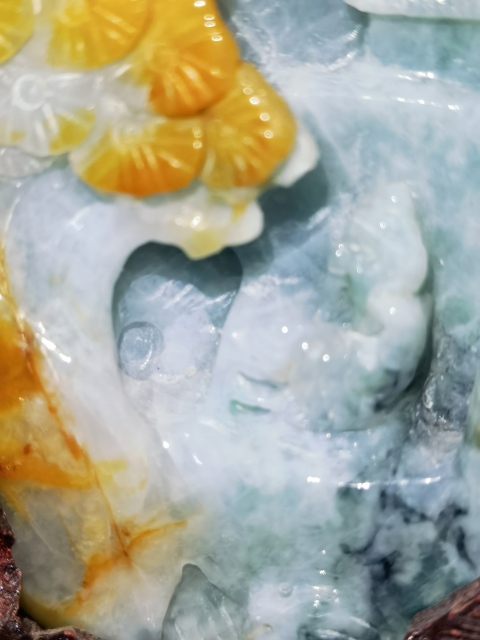 古玩玉器翡翠山子拍賣，當前價格2000元