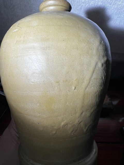 古玩陶瓷朱元璋茶葉末釉大梅瓶拍賣,當前價格4500元