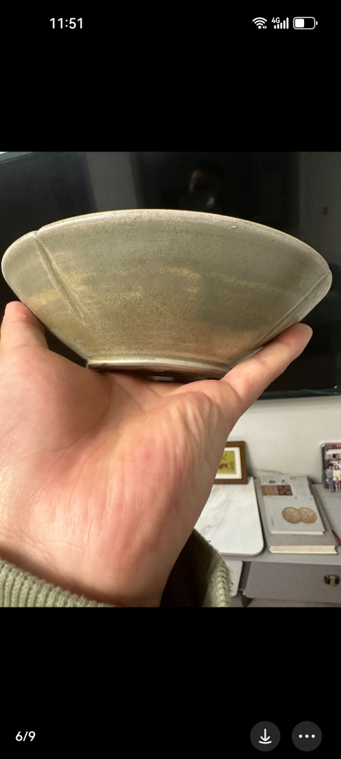 古玩陶瓷晚唐:越窯青瓷秘色瓷。七星支頂。拍賣,當(dāng)前價(jià)格489999元