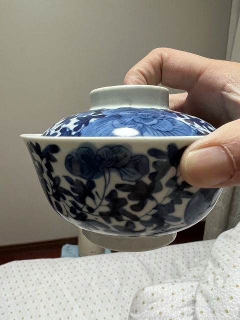 古玩陶瓷蓋碗拍賣，當前價格3500元