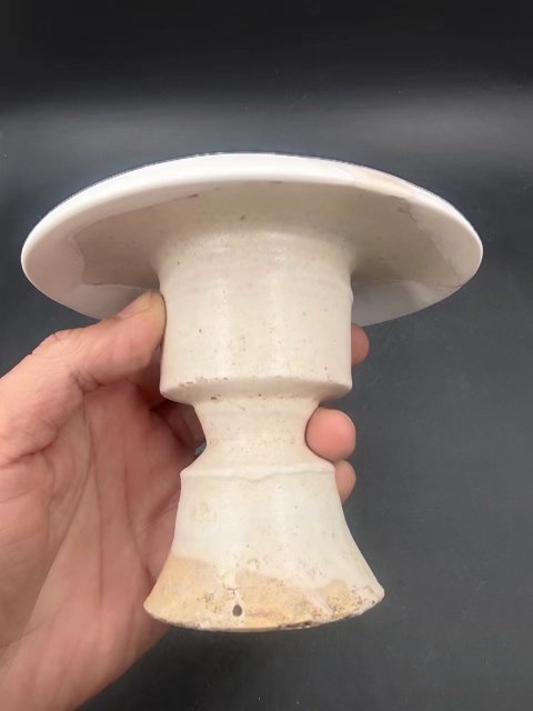 古玩陶瓷宋代?白釉行爐拍賣，當前價格2500元